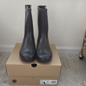 Ugg Black Rubber Boots